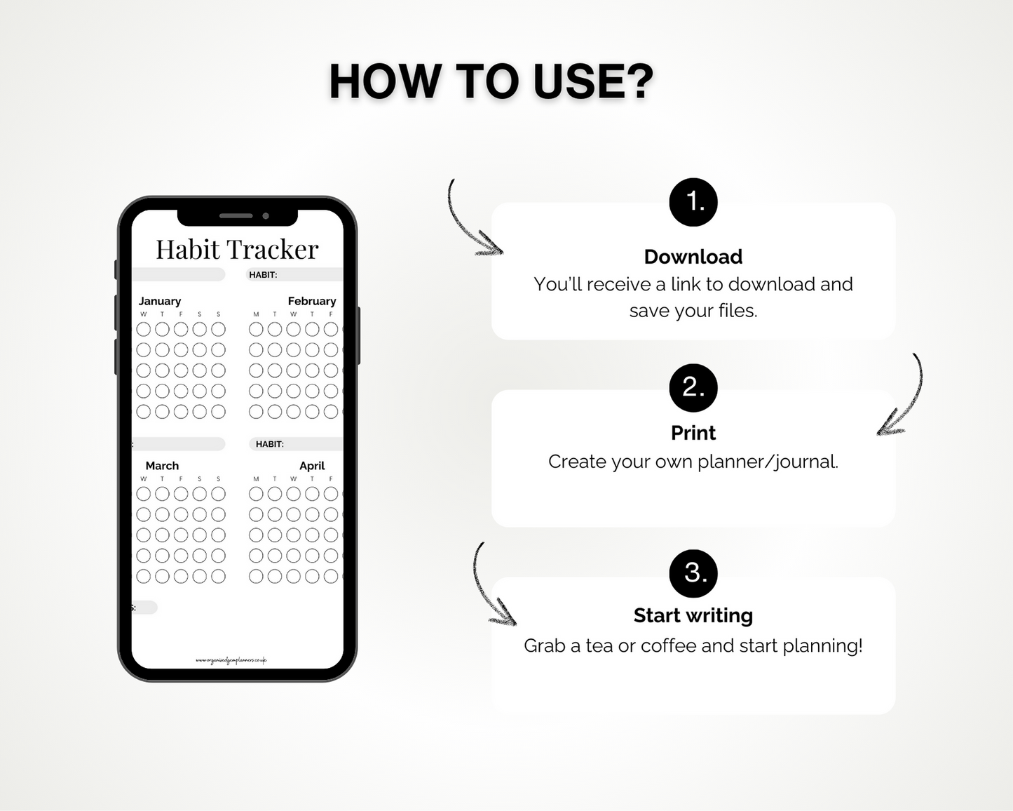 Printable Habit Tracker Bundle