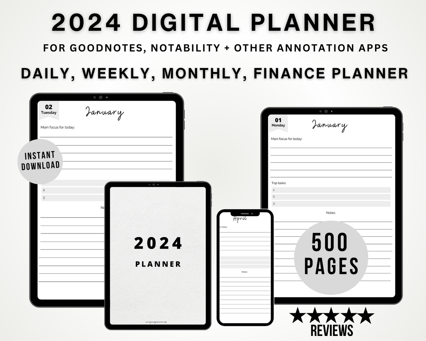 Digital Planner 2024