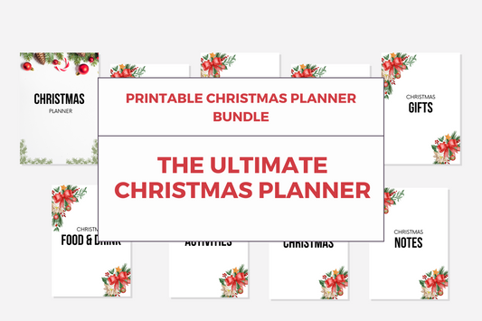 Christmas Planner Printable, Christmas To Do List, Holiday Planner Printable, Printable Christmas Planner, Xmas Planner, Christmas Gift List