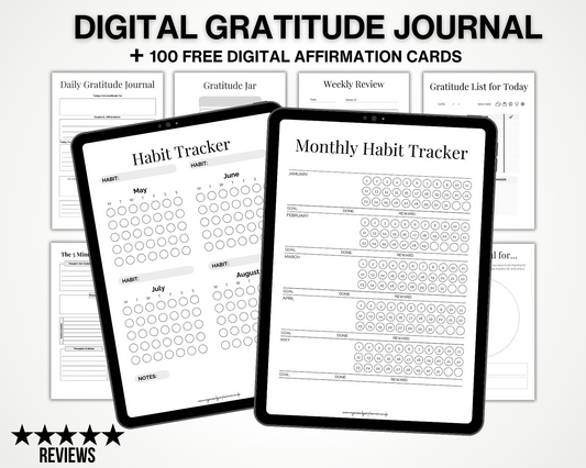 Digital Gratitude Journal