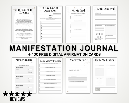 Printable Manifestation Journal