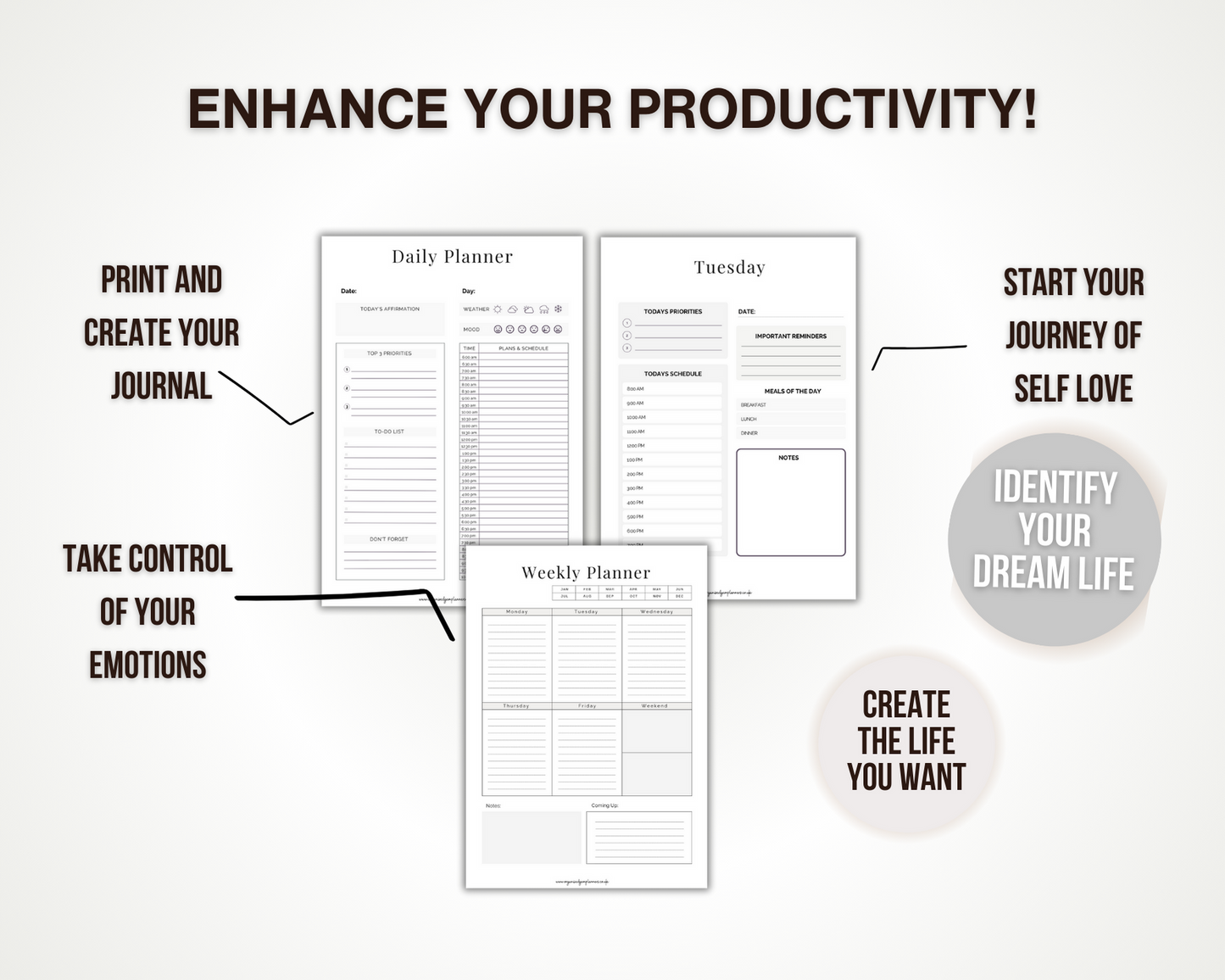 Printable Weekly Task Organiser