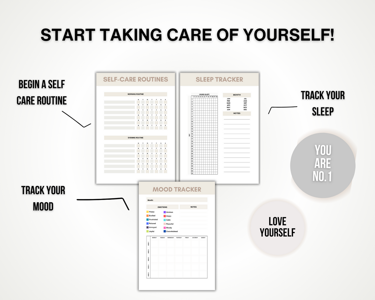 Printable Wellness Journal